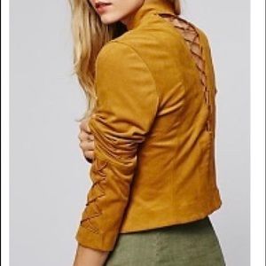 Free people suede blazer